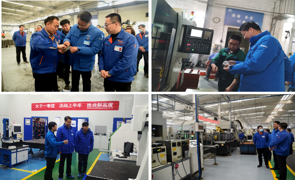 集團公司領導帶隊深入各企業督導檢查工作