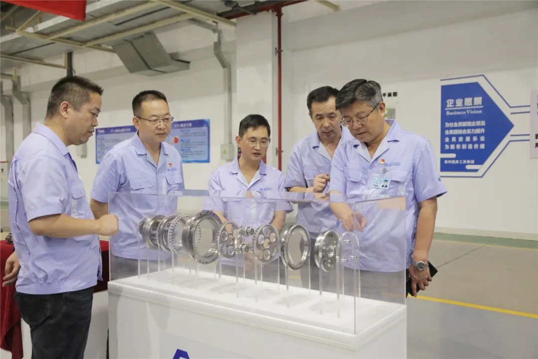 【集團資訊】馬旭耀董事長深入關鍵零部件產業基地調研指導工作