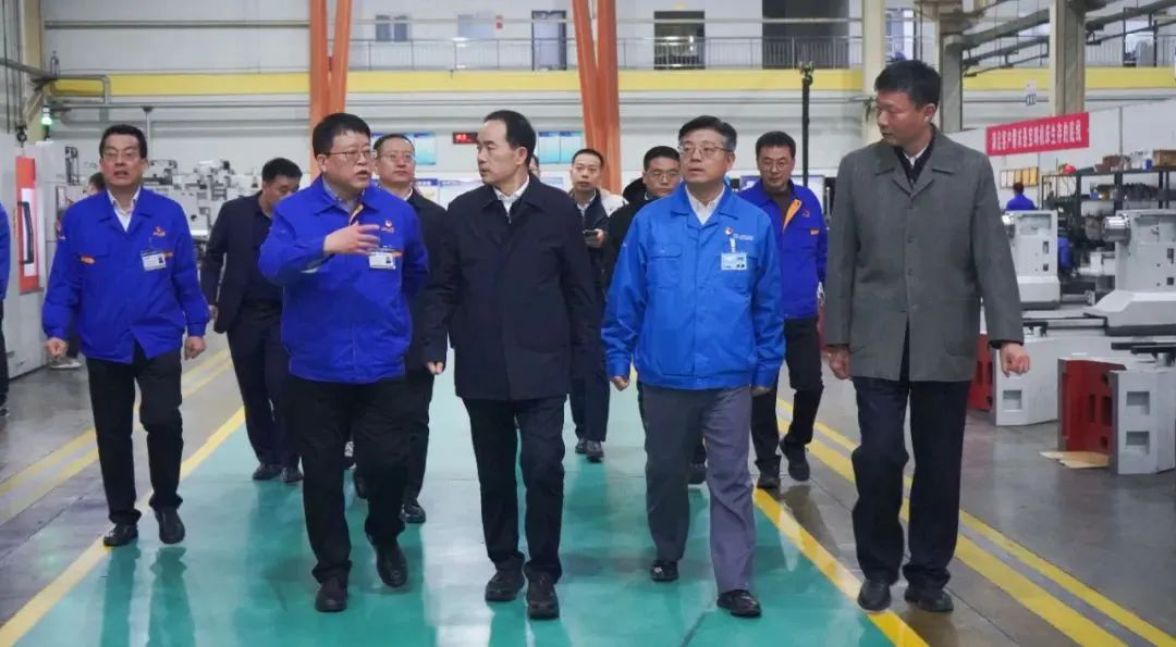 【集團資訊】陜西省國資委黨委書記任國到寶雞機床調研