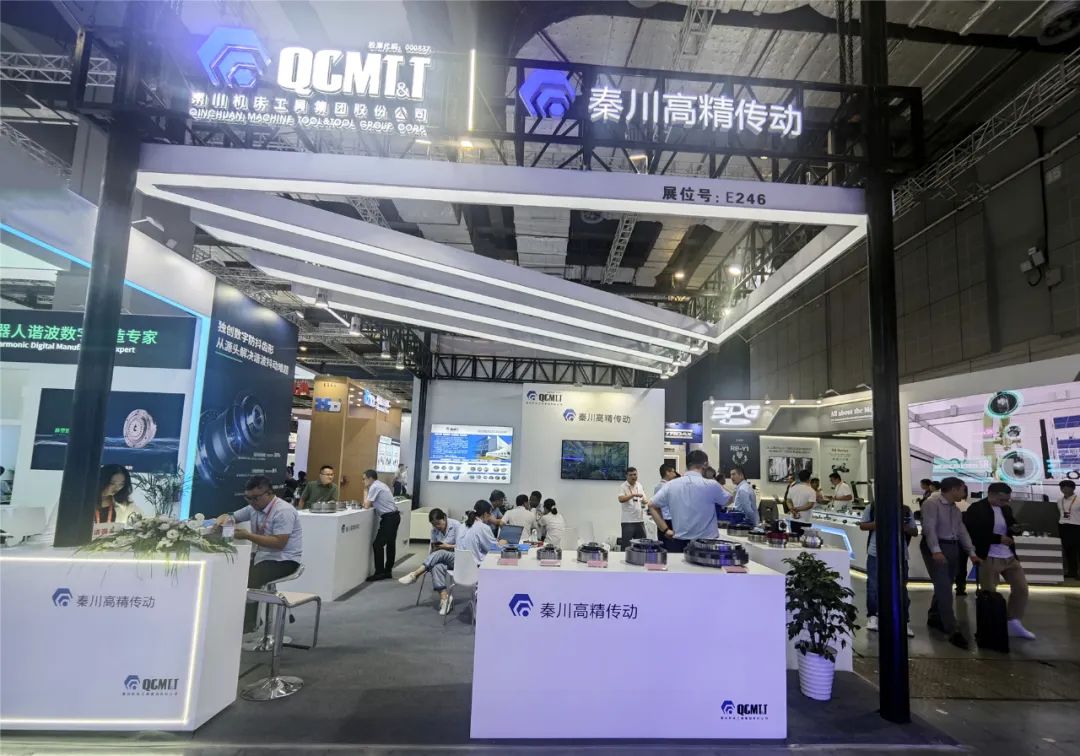 【高精傳動】減速器系列產品“圈粉”工博會